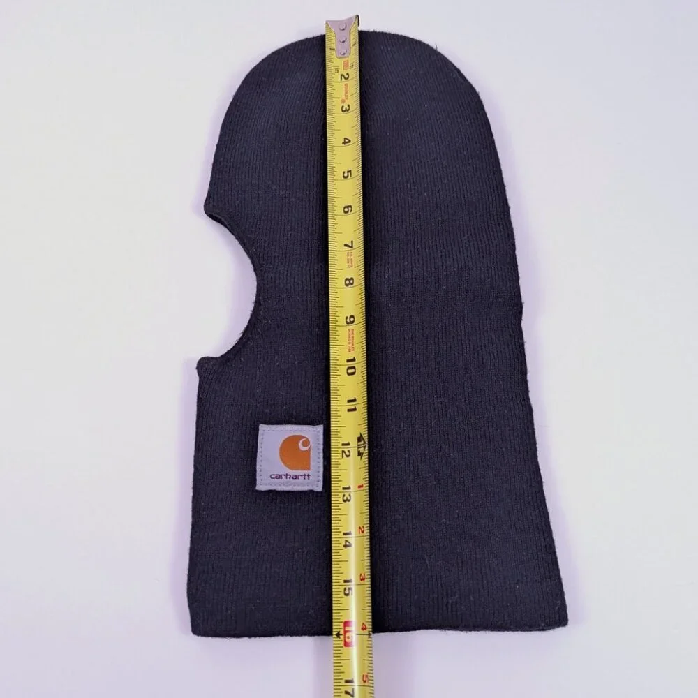 CARHARTT Knit Full Face Ski Mask 3M Thinsulate Insulated Balaclava OS Black A161